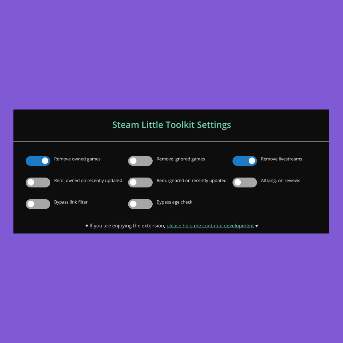 Steam Little Toolkit cover image